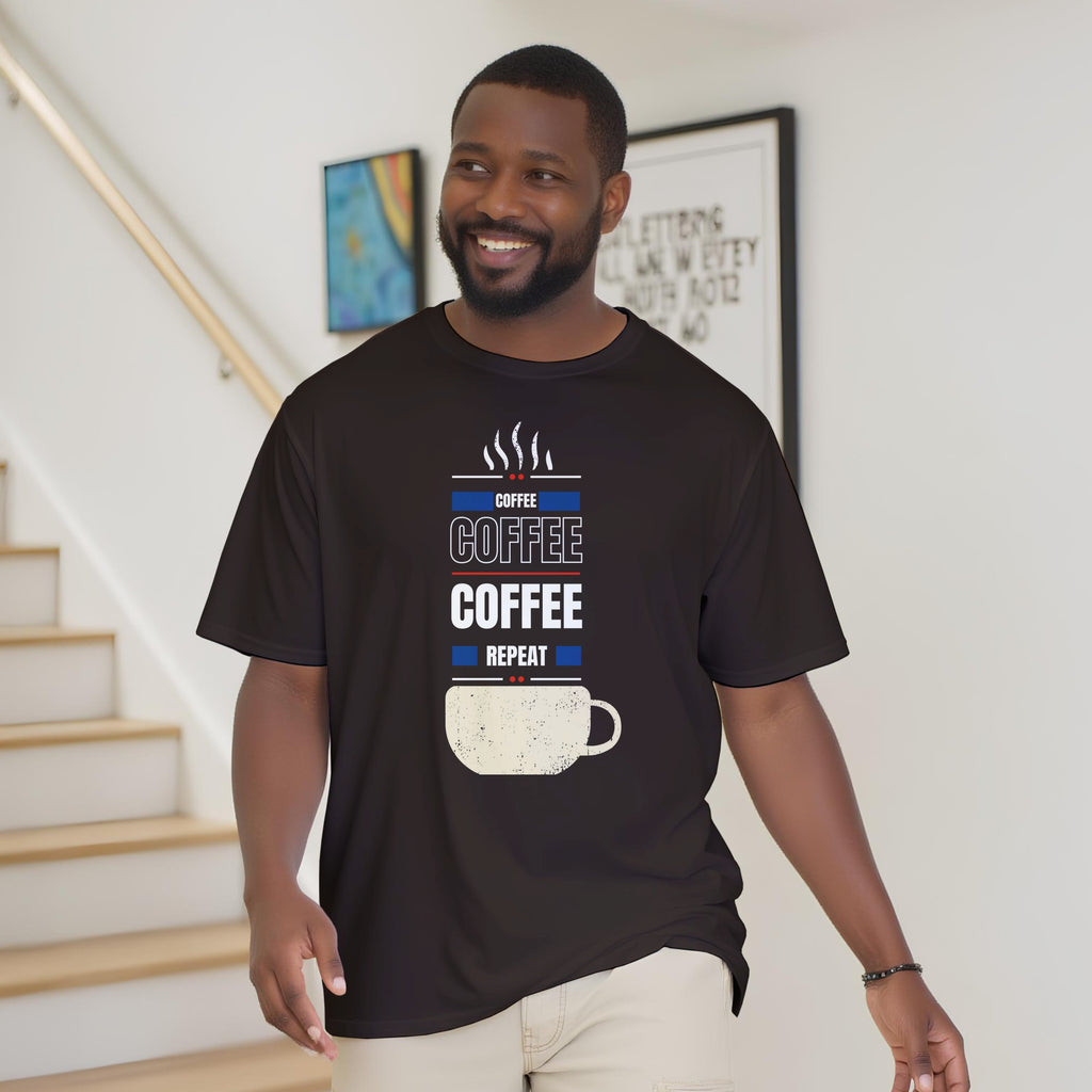 Fueled by Coffee: Unisex Crewneck Tee