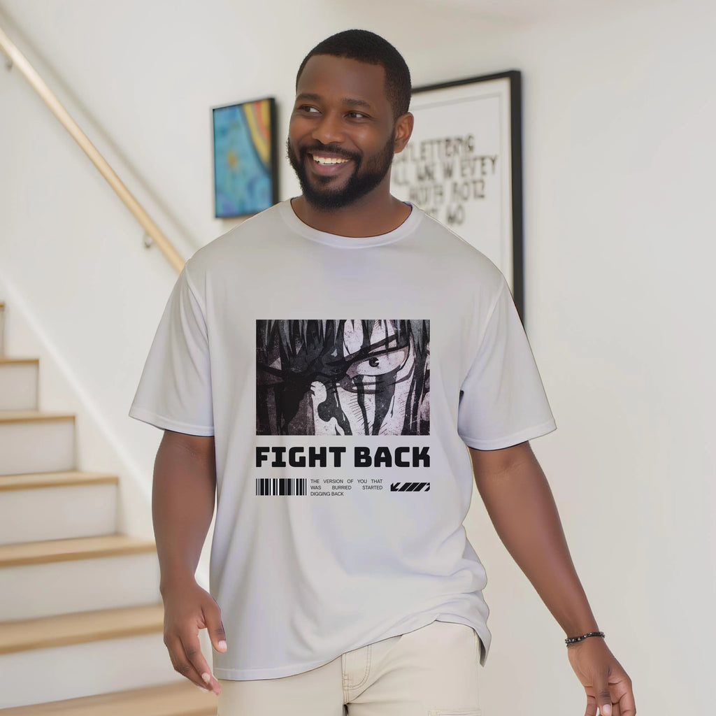 Fight Back - Light: Unisex Crewneck Tee
