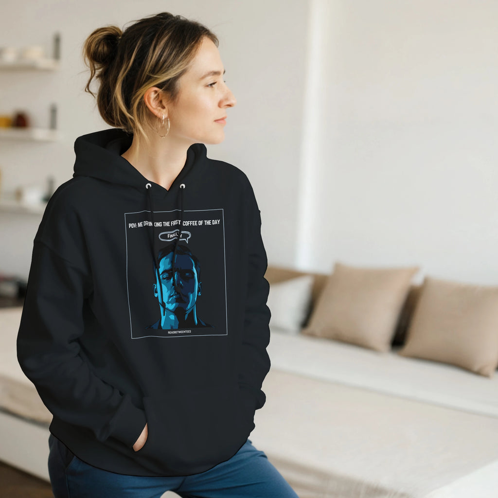 Finally Awake: Unisex Pullover Hoodie
