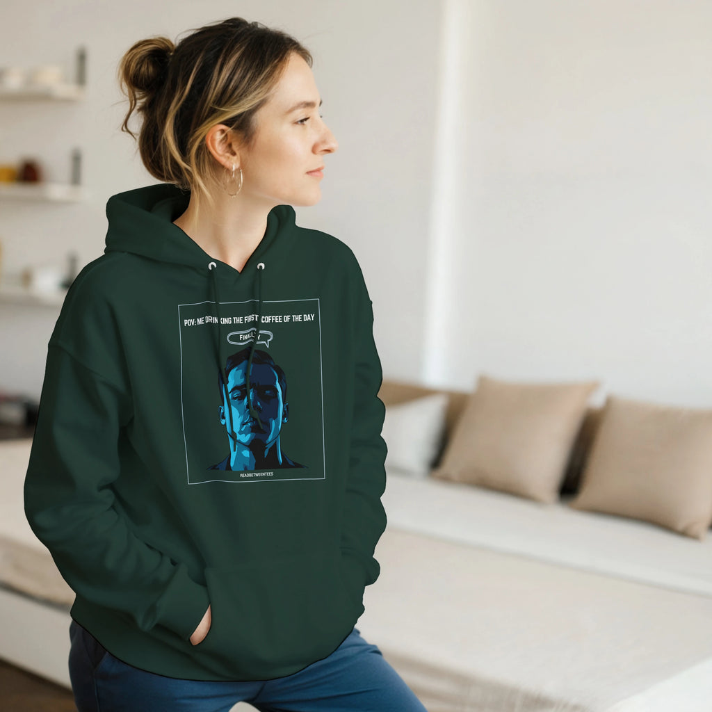Finally Awake: Unisex Pullover Hoodie