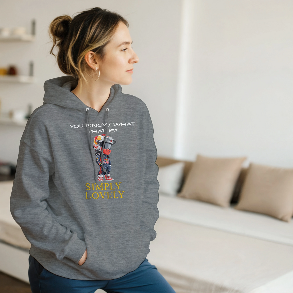 Simply Lovely: Unisex Pullover Hoodie
