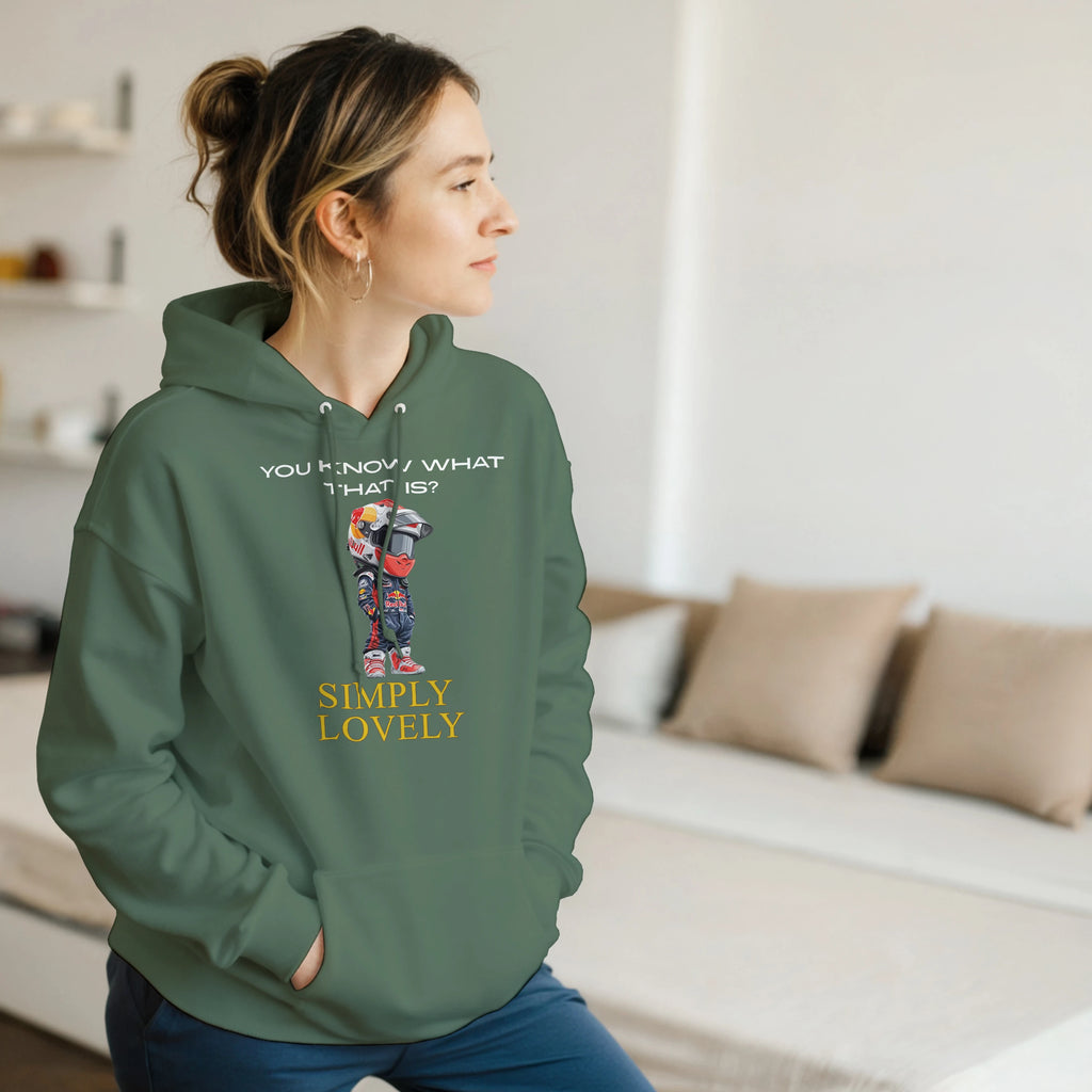 Simply Lovely: Unisex Pullover Hoodie
