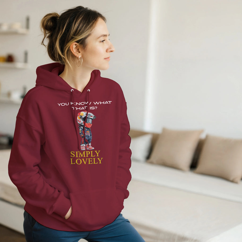 Simply Lovely: Unisex Pullover Hoodie