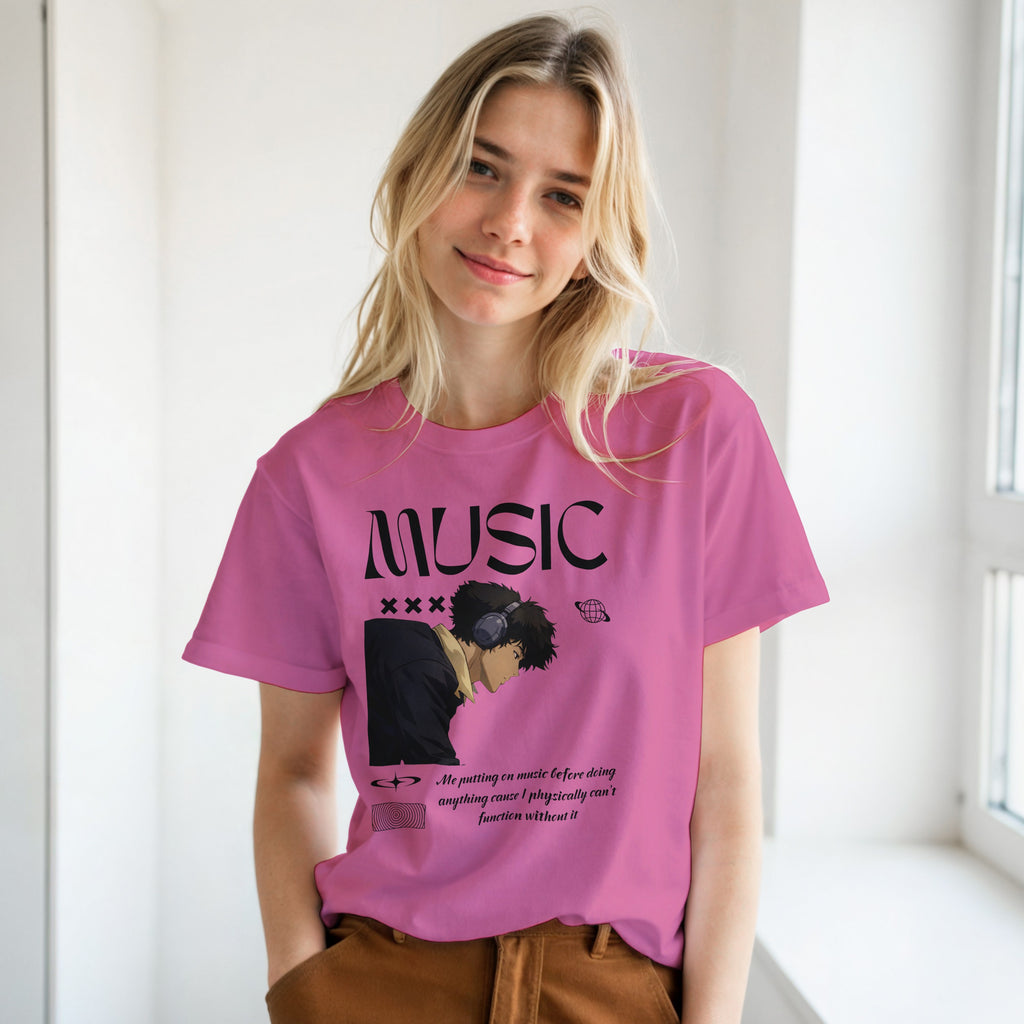 Music Isn’t a Phase : Unisex Crewneck Tee