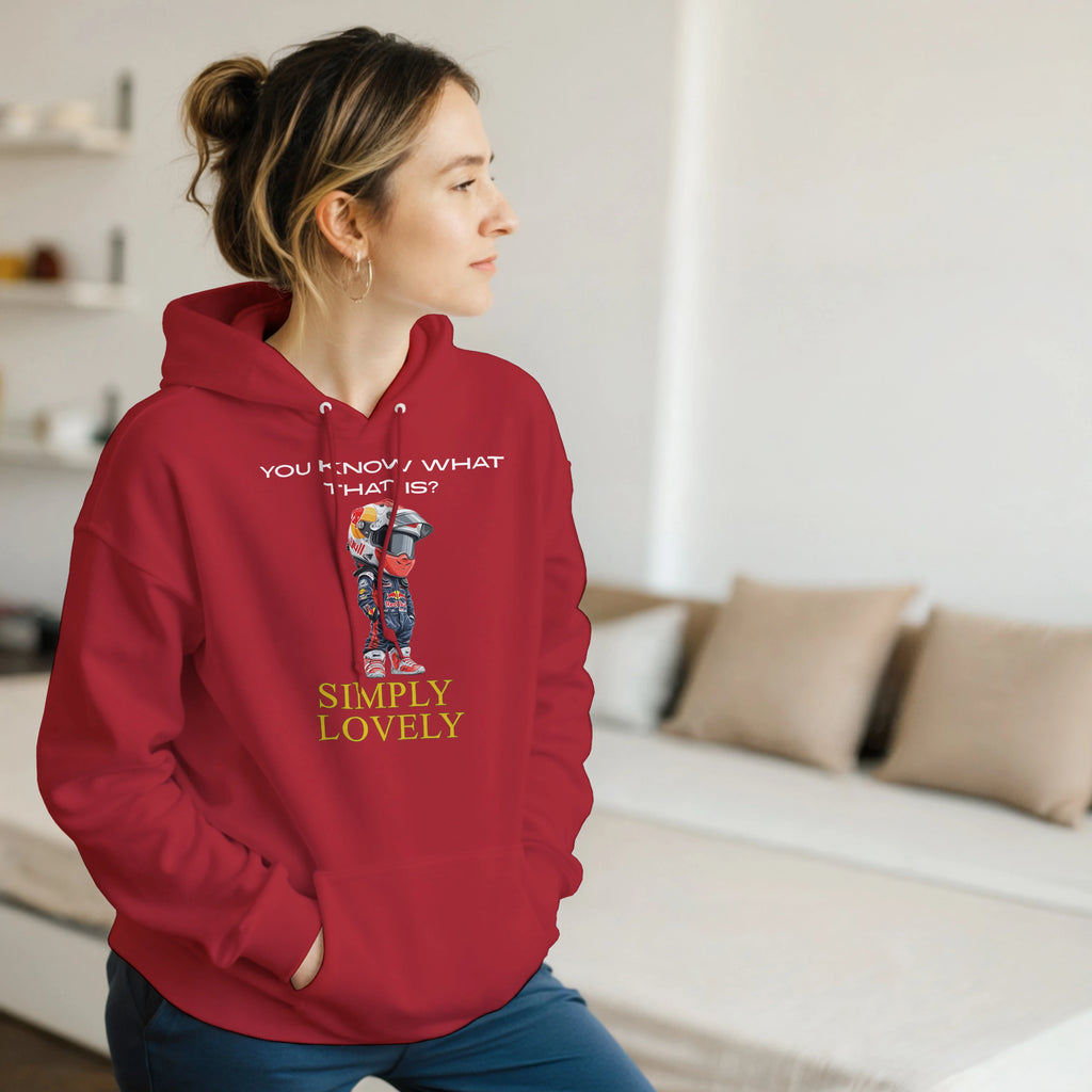 Simply Lovely: Unisex Pullover Hoodie