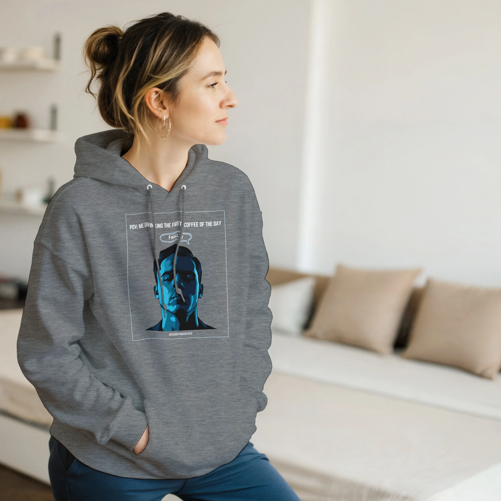 Finally Awake: Unisex Pullover Hoodie