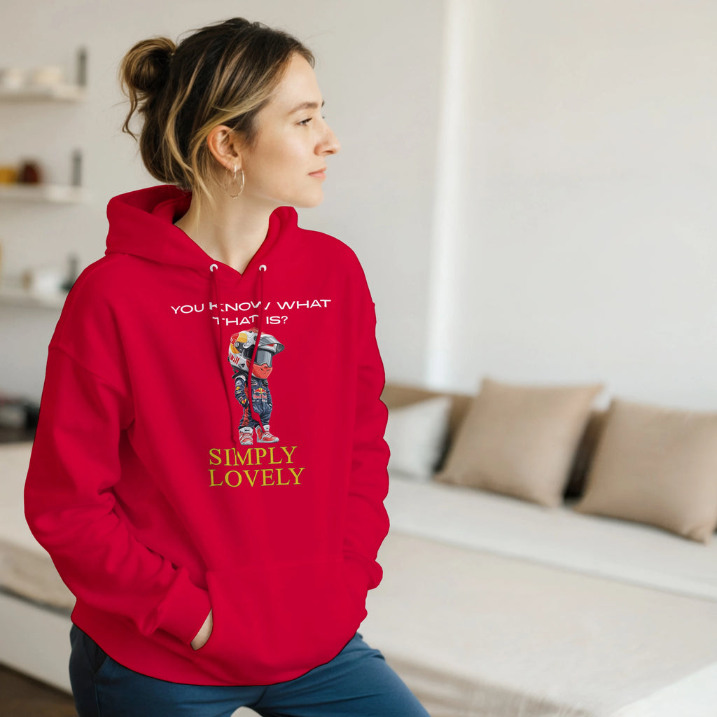 Simply Lovely: Unisex Pullover Hoodie