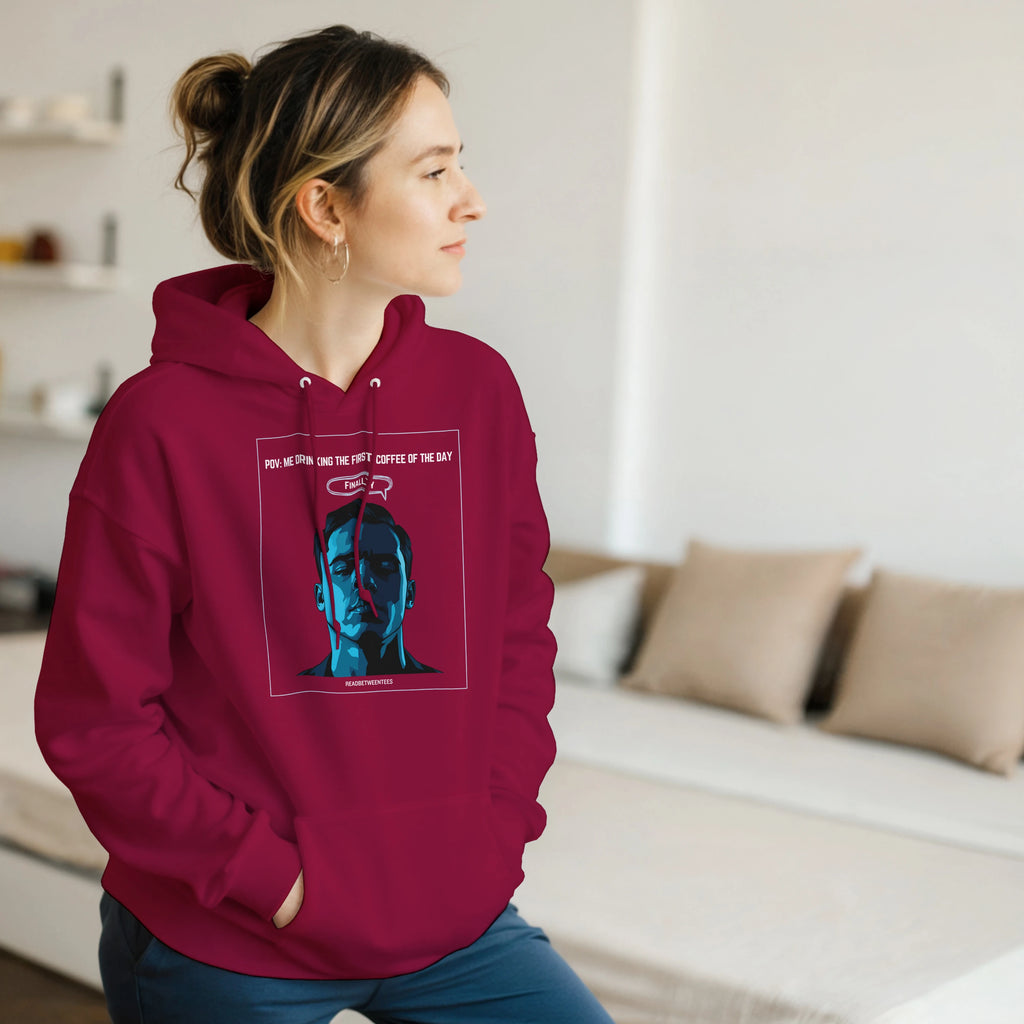 Finally Awake: Unisex Pullover Hoodie