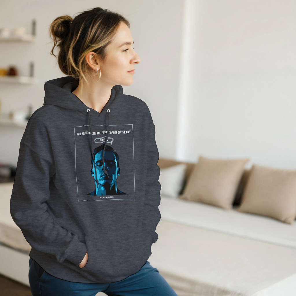 Finally Awake: Unisex Pullover Hoodie