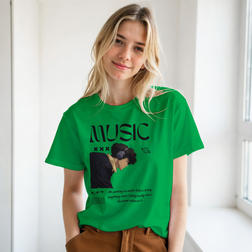 Music Isn’t a Phase : Unisex Crewneck Tee