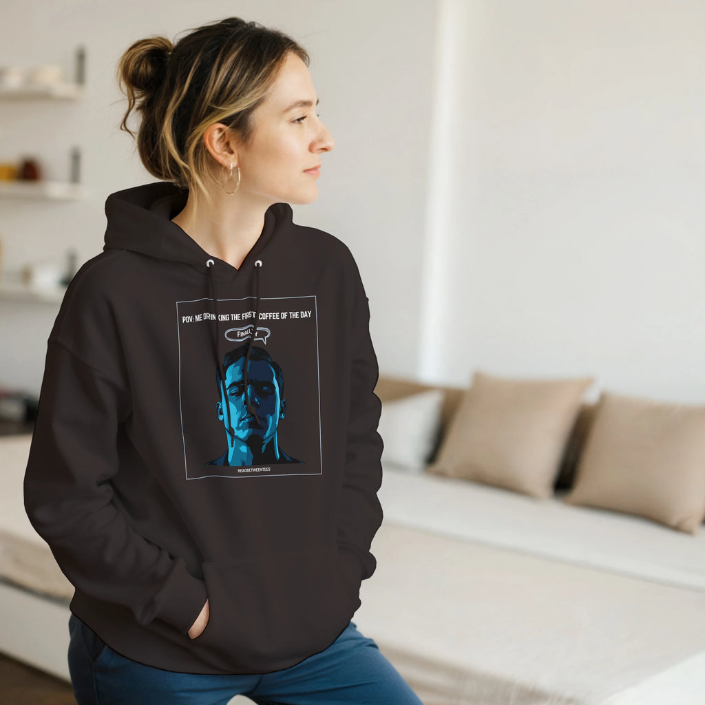 Finally Awake: Unisex Pullover Hoodie