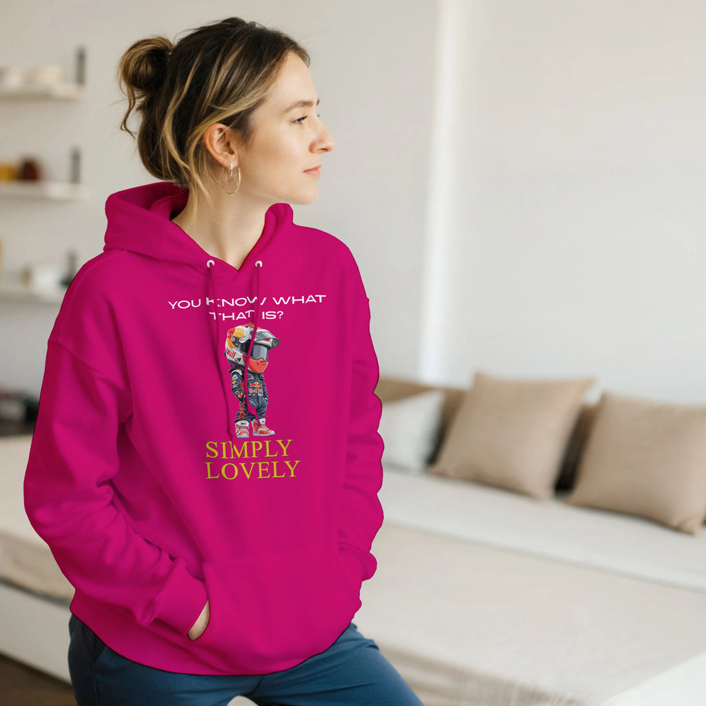 Simply Lovely: Unisex Pullover Hoodie