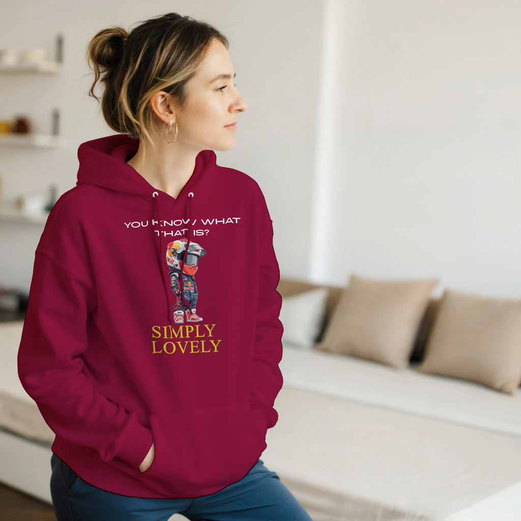 Simply Lovely: Unisex Pullover Hoodie