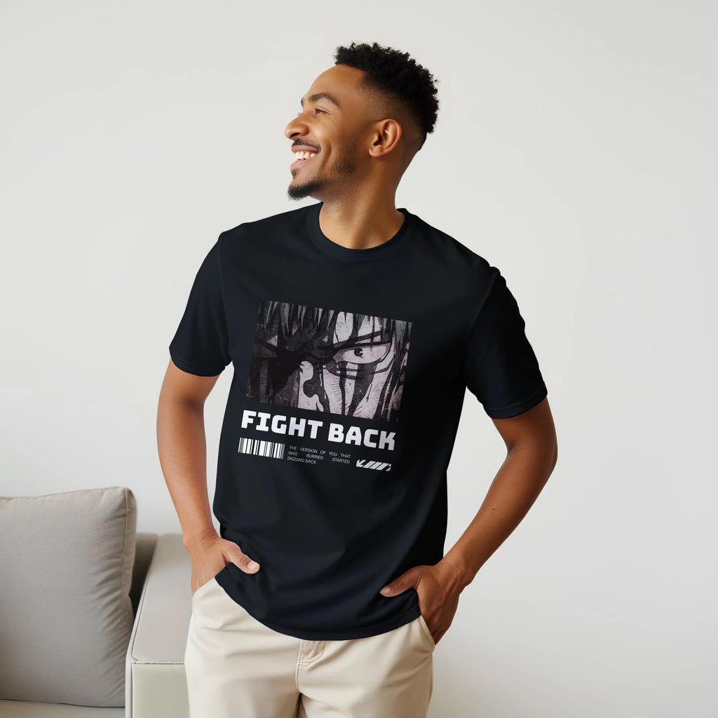 Fight Back - Dark: Unisex Crewneck Tee