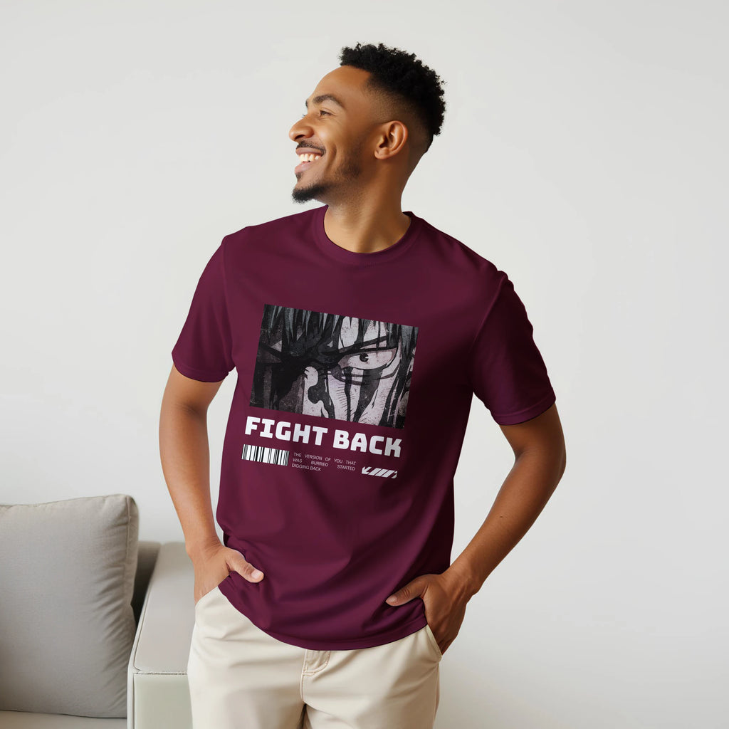 Fight Back - Dark: Unisex Crewneck Tee