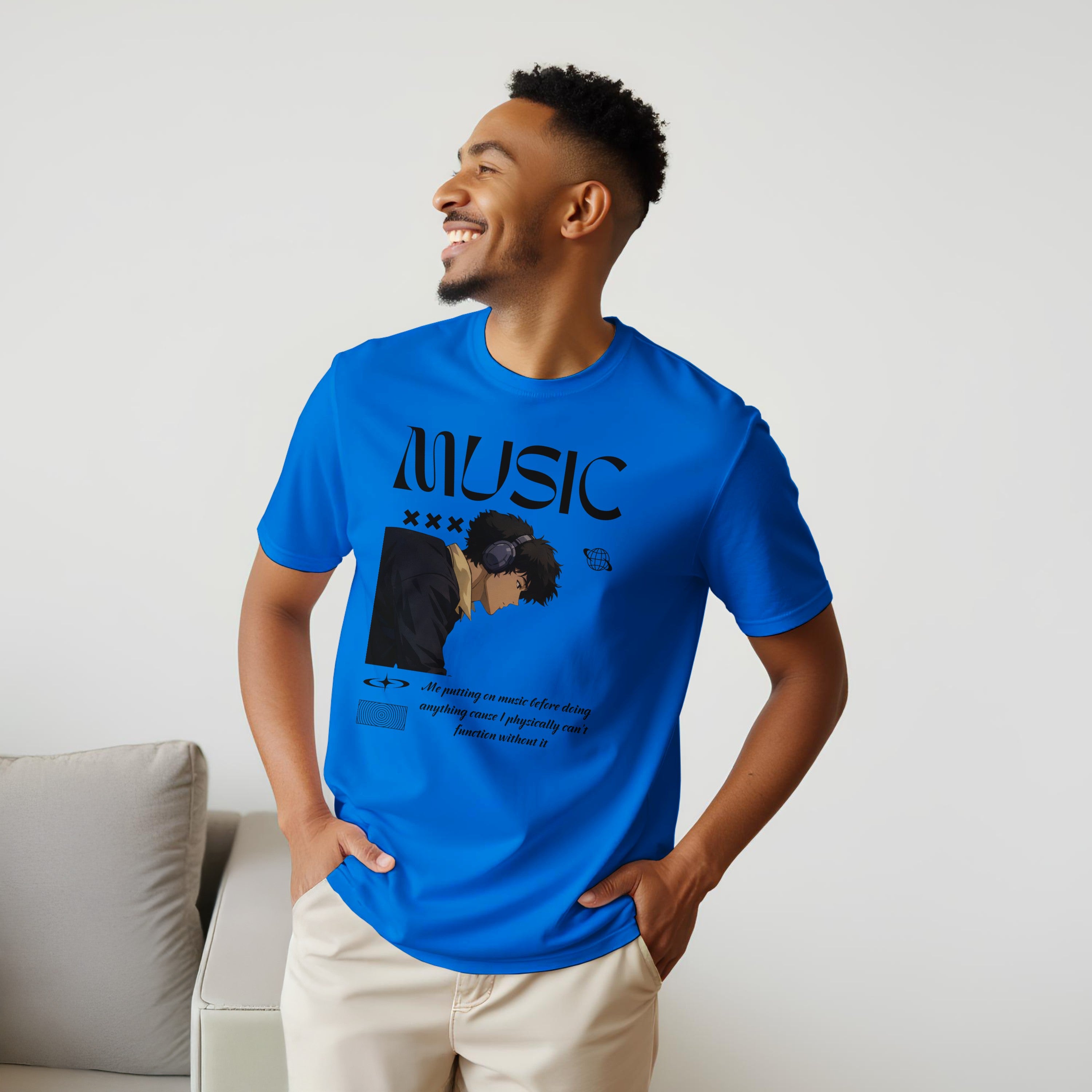 Music Isn’t a Phase : Unisex Crewneck Tee