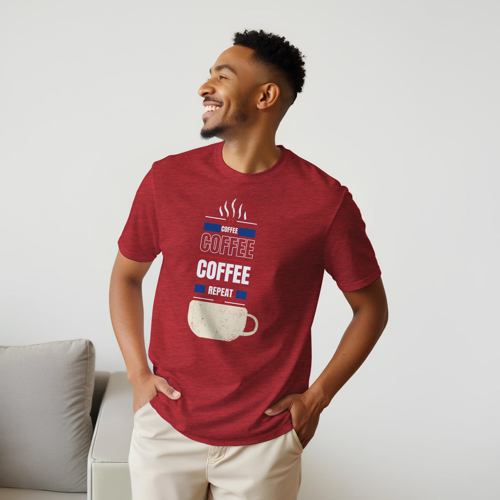 Fueled by Coffee: Unisex Crewneck Tee