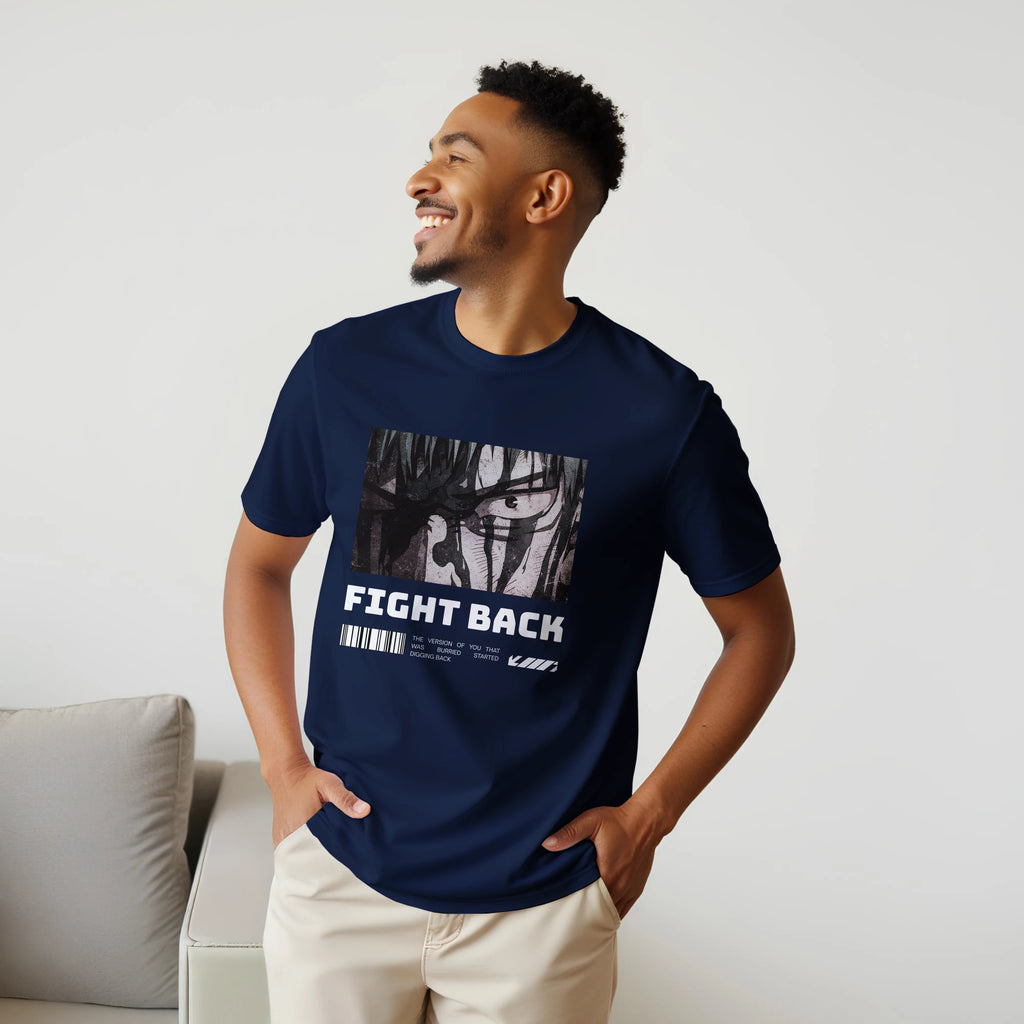 Fight Back - Dark: Unisex Crewneck Tee