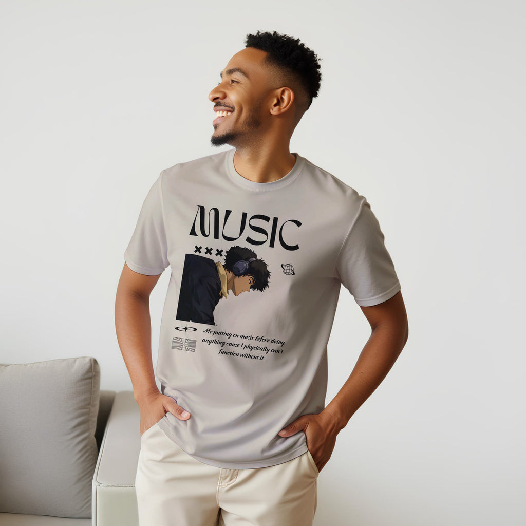 Music Isn’t a Phase : Unisex Crewneck Tee