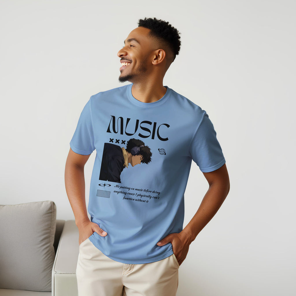 Music Isn’t a Phase : Unisex Crewneck Tee