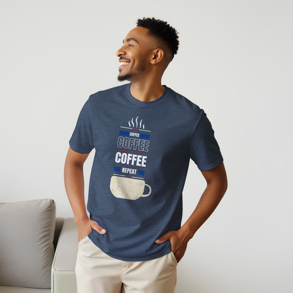 Fueled by Coffee: Unisex Crewneck Tee