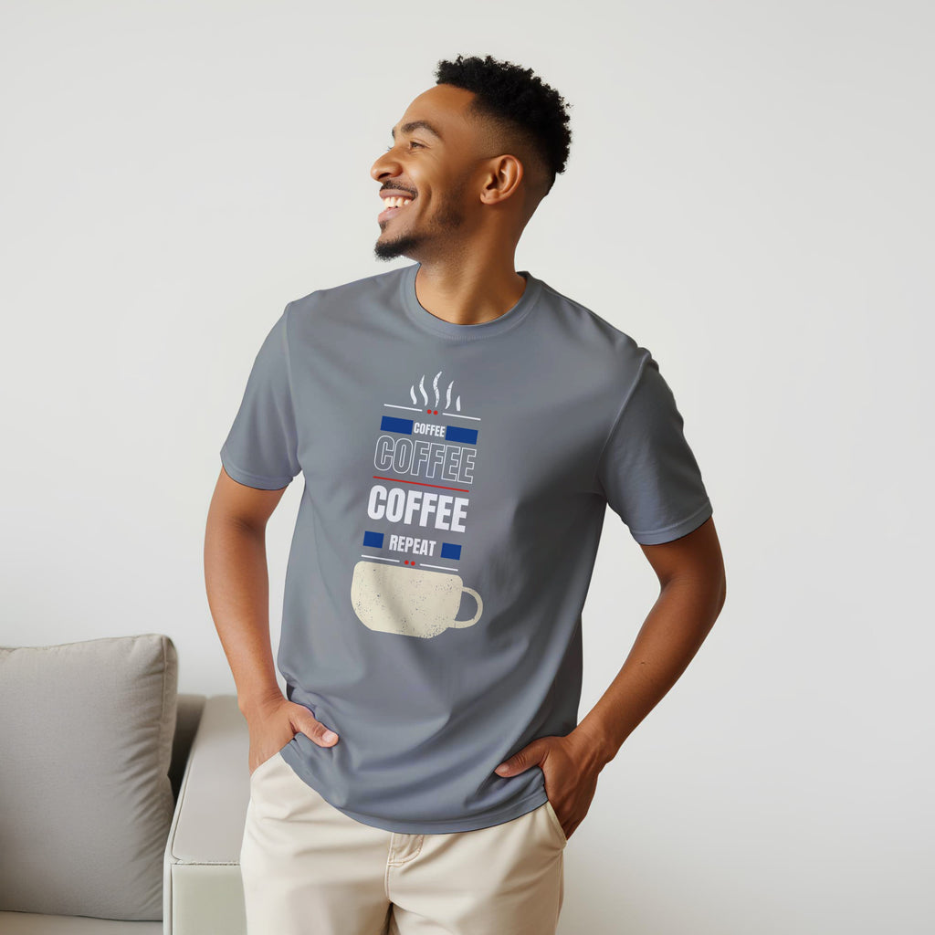 Fueled by Coffee: Unisex Crewneck Tee