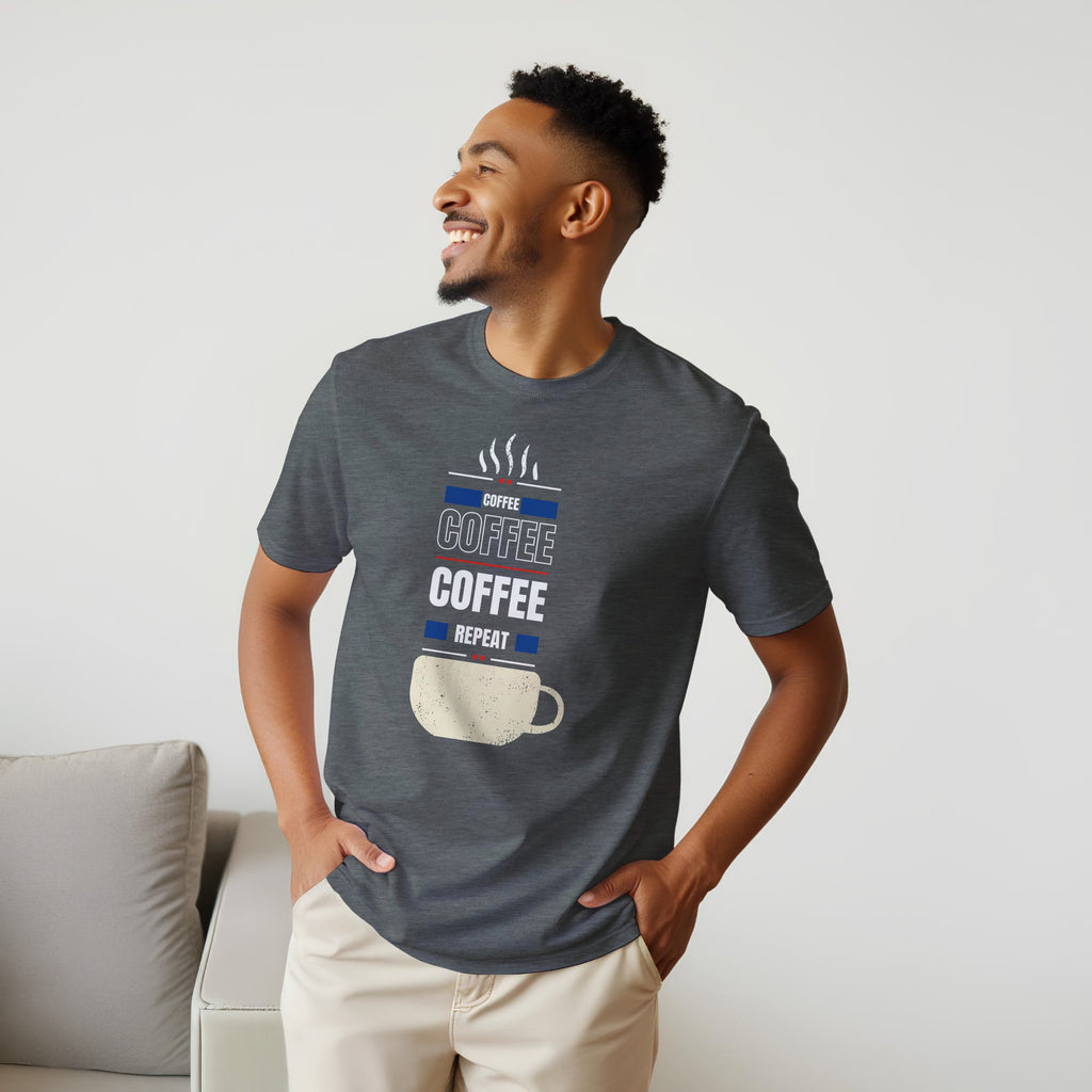 Fueled by Coffee: Unisex Crewneck Tee