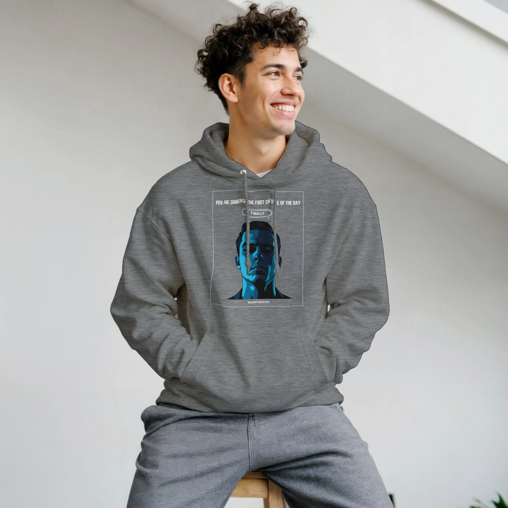Finally Awake: Unisex Pullover Hoodie