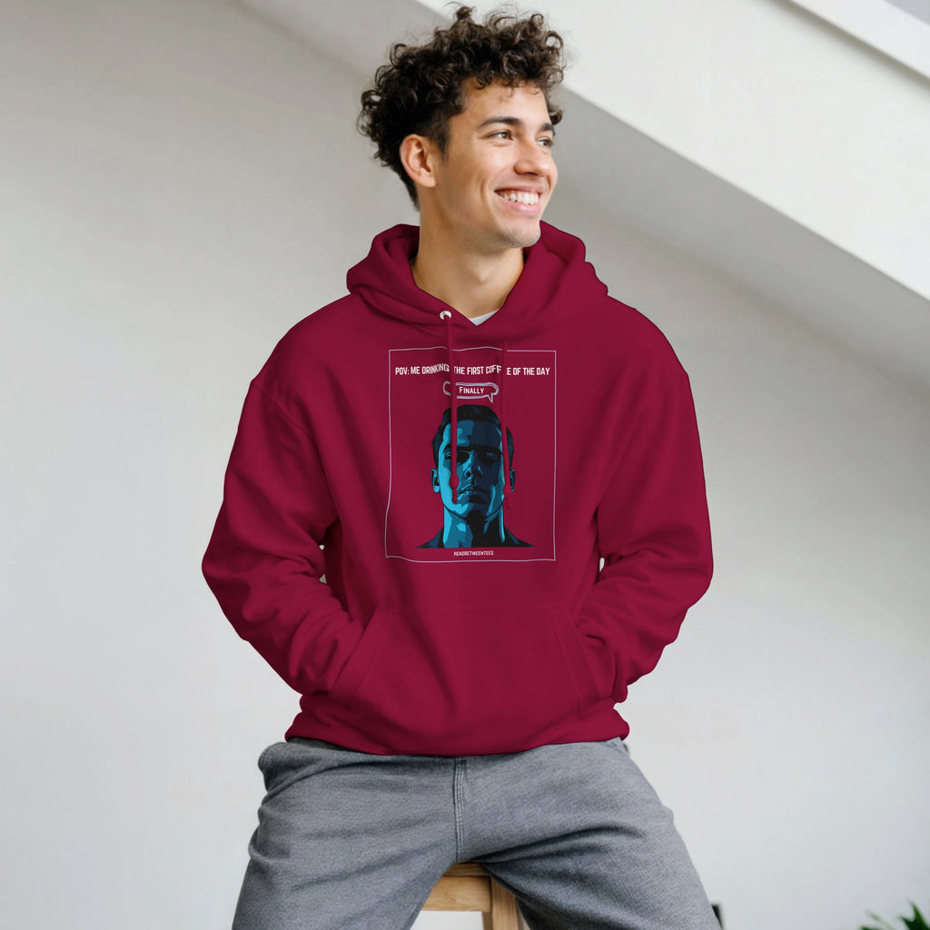 Finally Awake: Unisex Pullover Hoodie