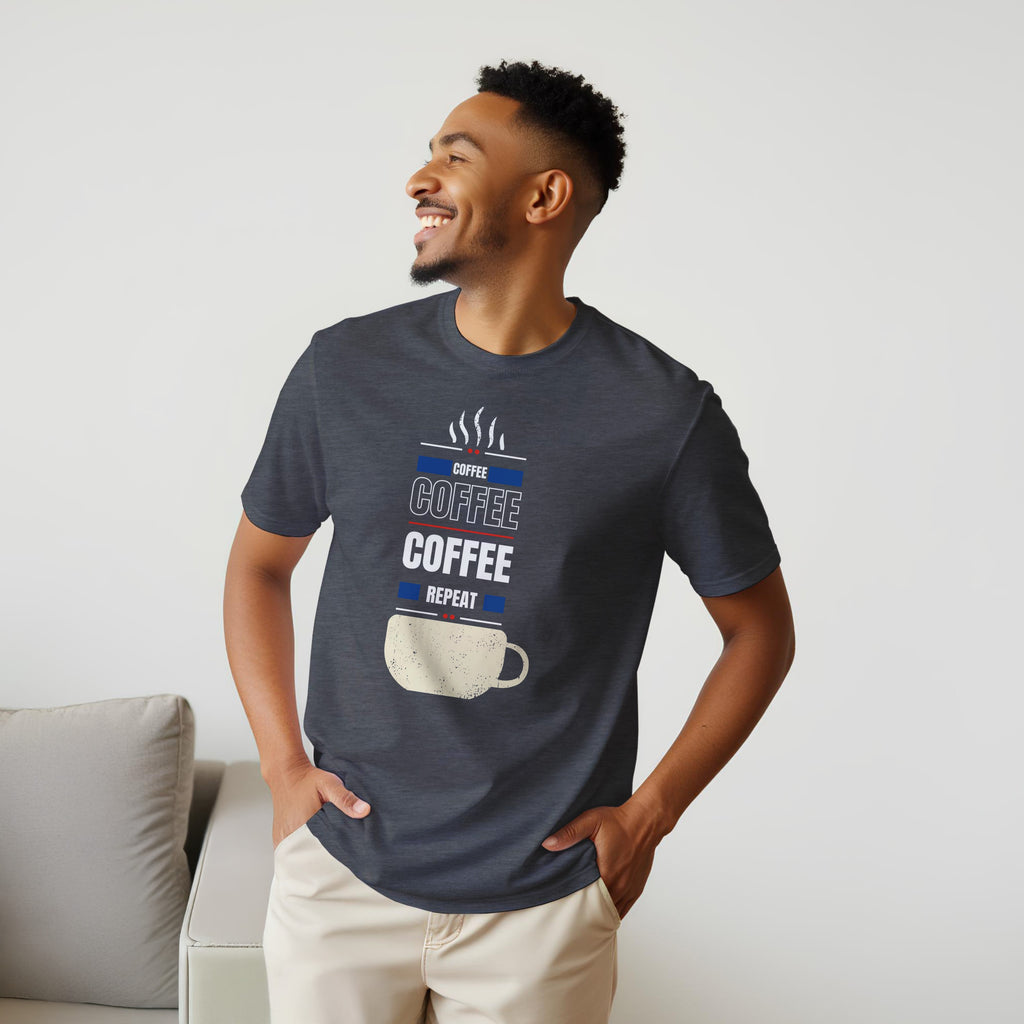 Fueled by Coffee: Unisex Crewneck Tee