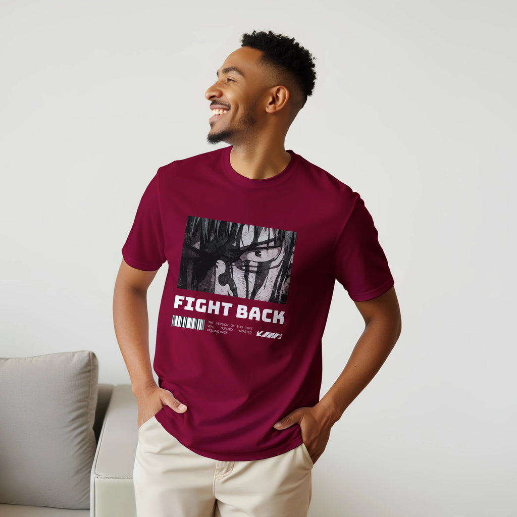 Fight Back - Dark: Unisex Crewneck Tee