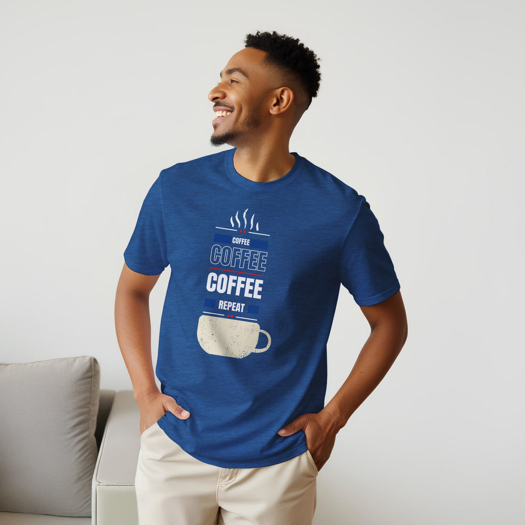 Fueled by Coffee: Unisex Crewneck Tee