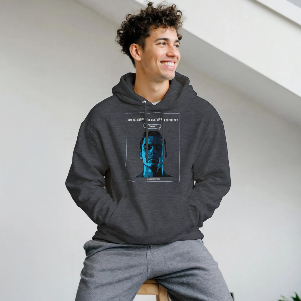 Finally Awake: Unisex Pullover Hoodie