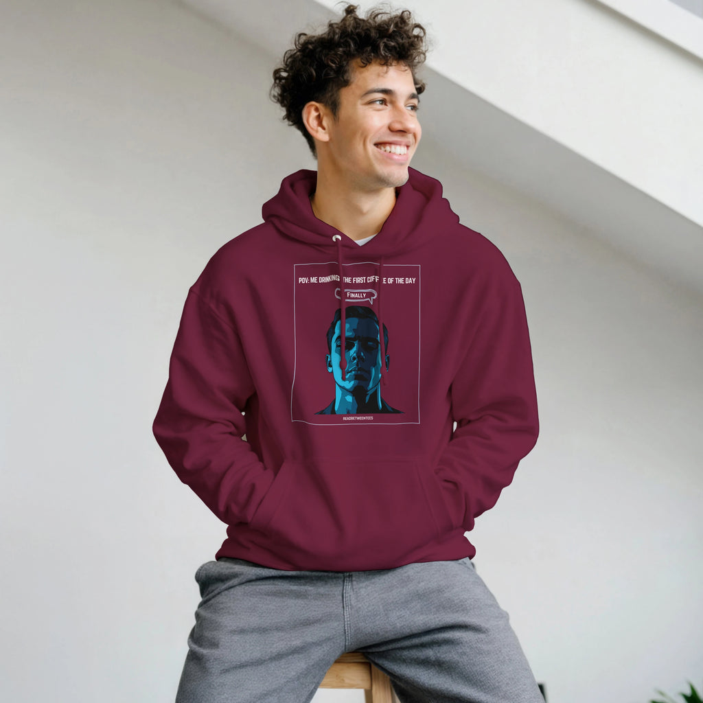 Finally Awake: Unisex Pullover Hoodie