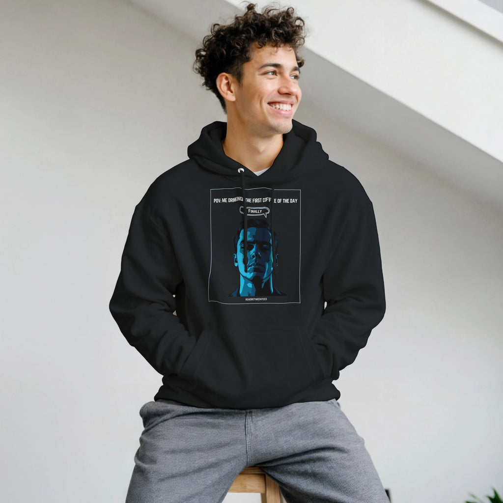Finally Awake: Unisex Pullover Hoodie
