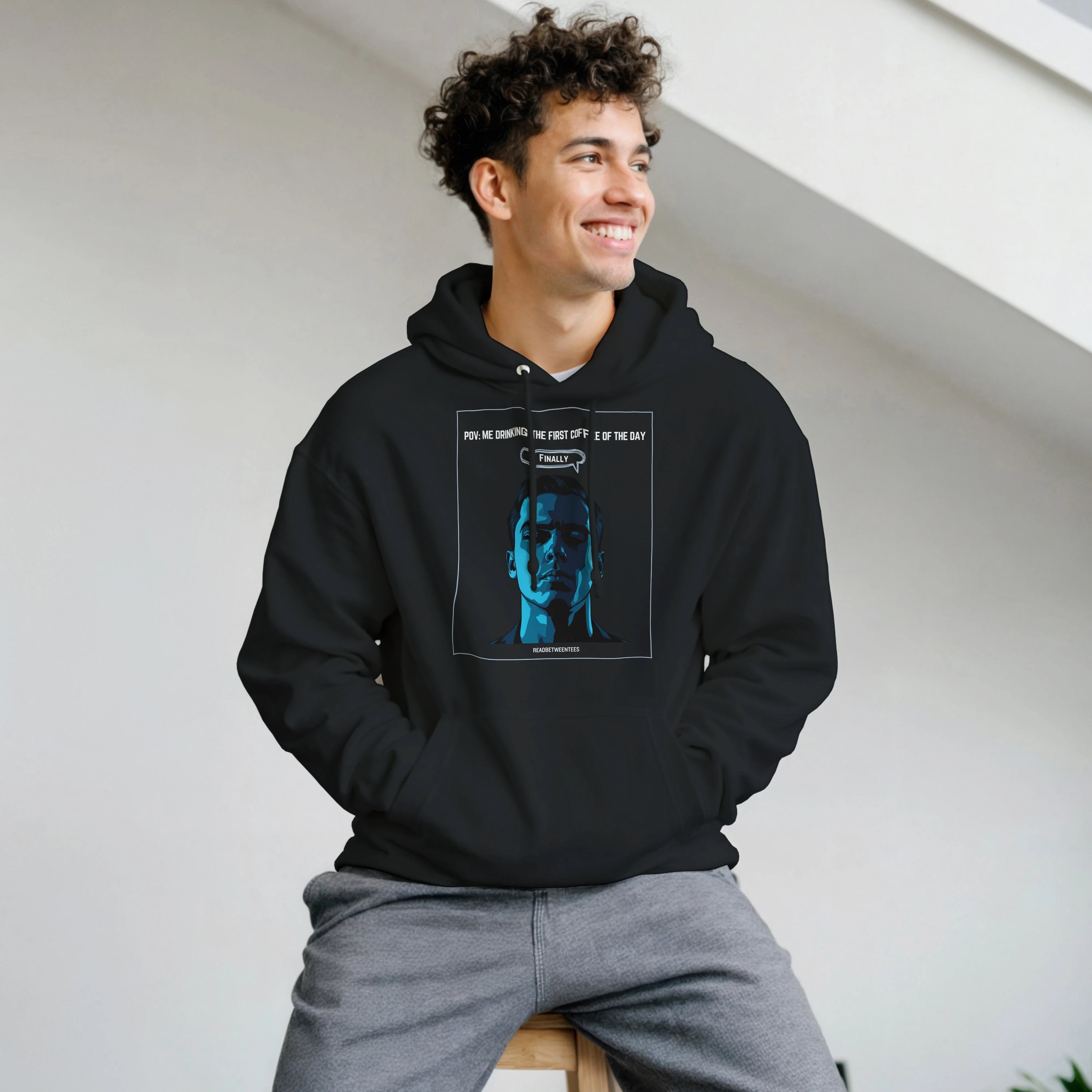 Finally Awake: Unisex Pullover Hoodie