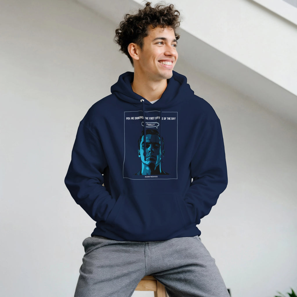 Finally Awake: Unisex Pullover Hoodie
