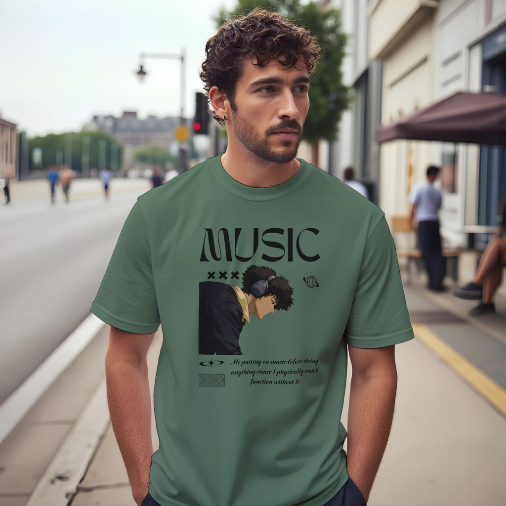 Music Isn’t a Phase : Unisex Crewneck Tee