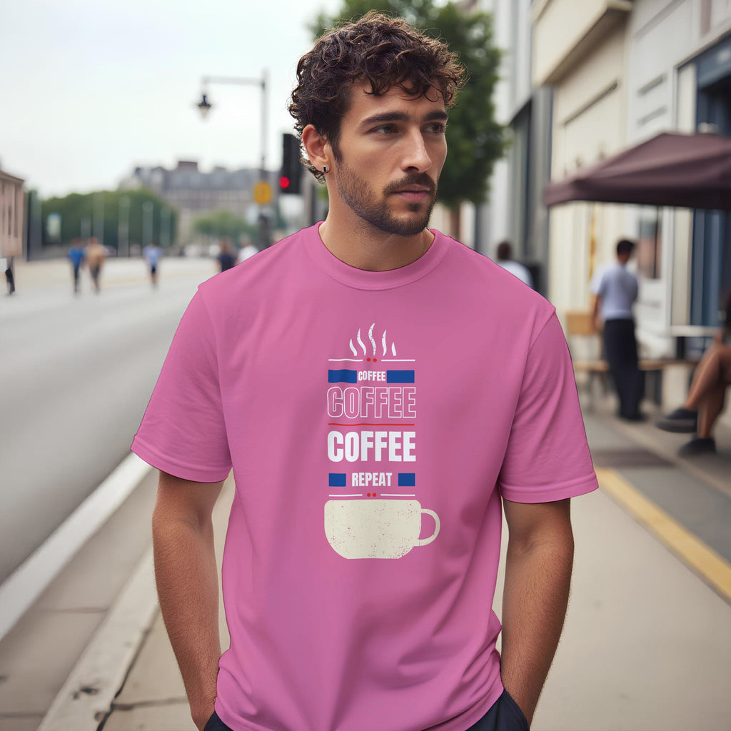 Fueled by Coffee: Unisex Crewneck Tee
