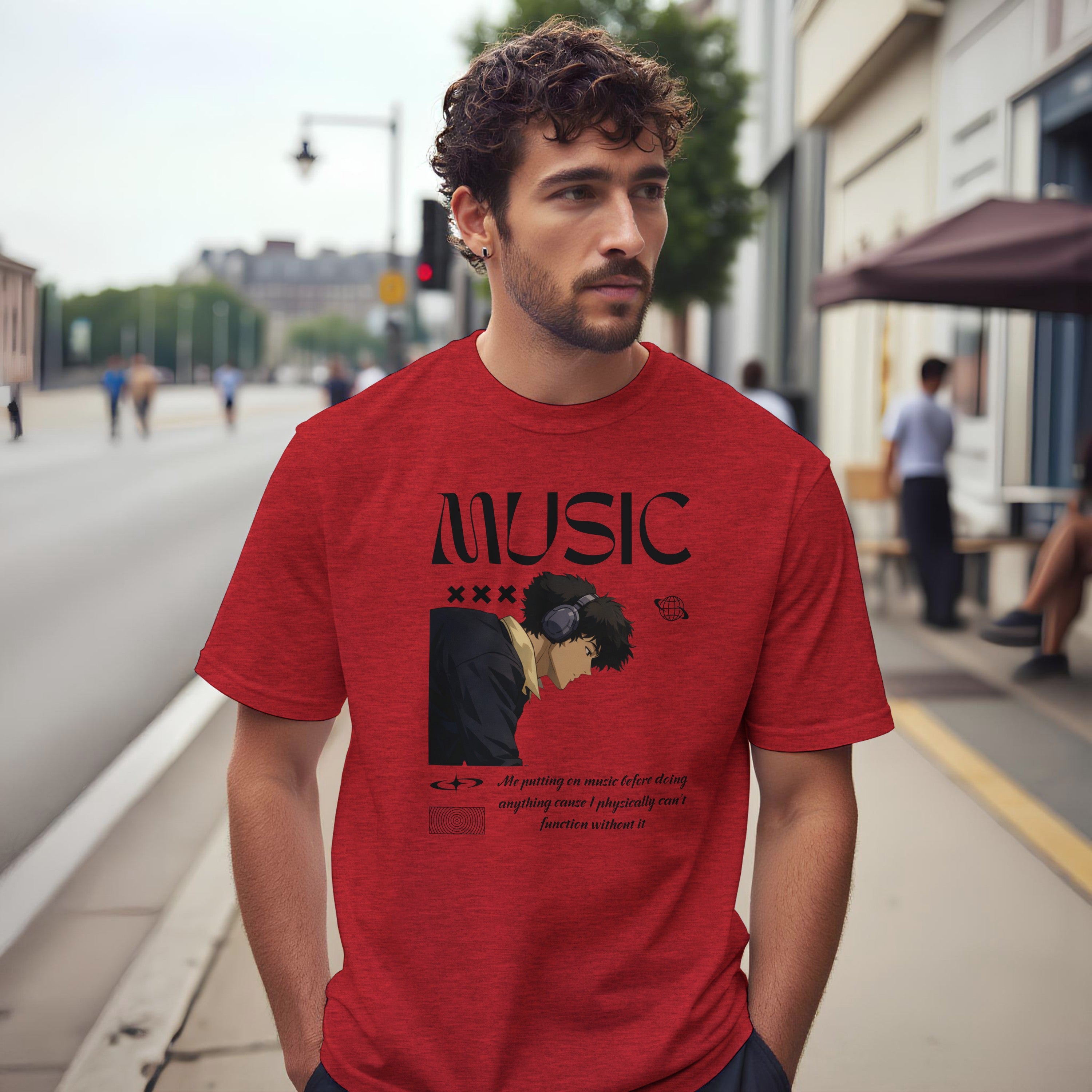 Music Isn’t a Phase : Unisex Crewneck Tee