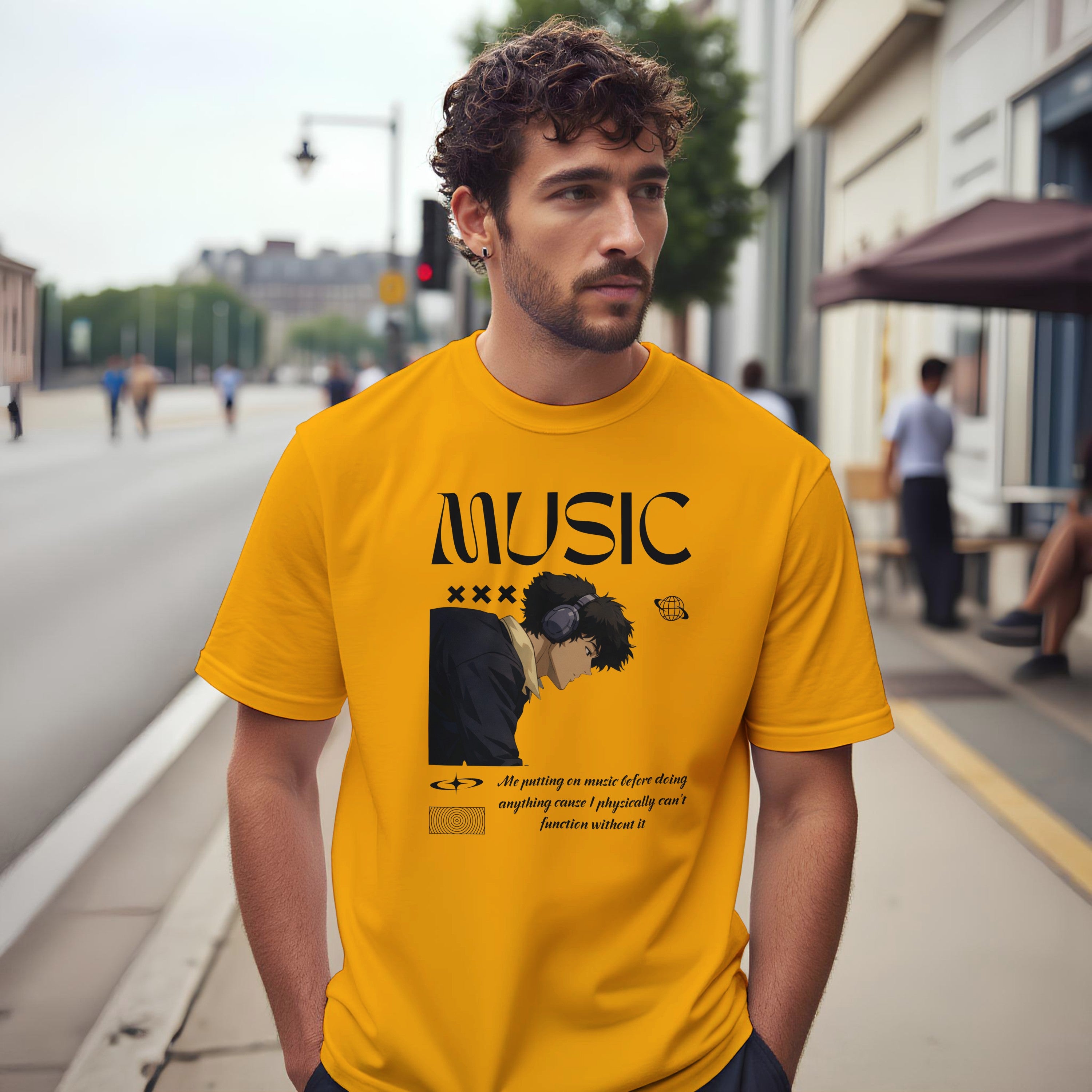 Music Isn’t a Phase : Unisex Crewneck Tee