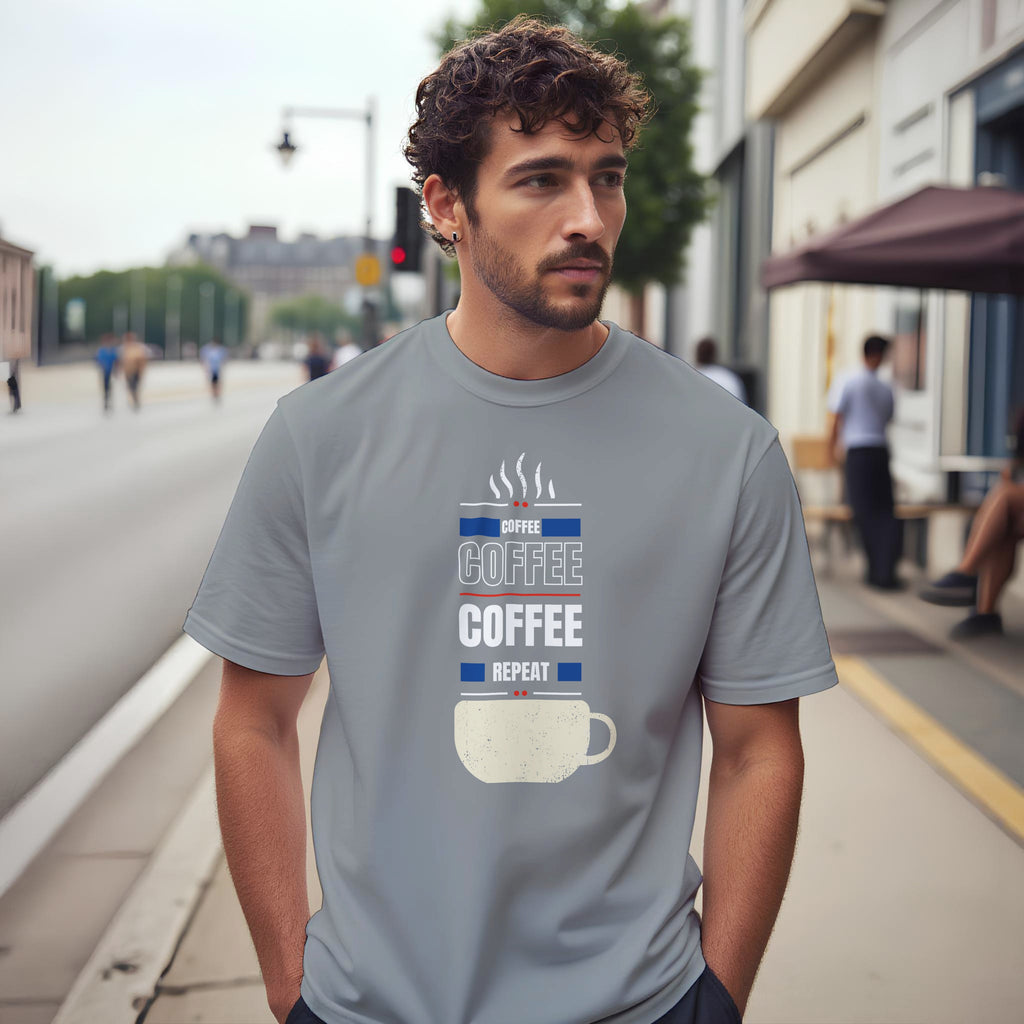Fueled by Coffee: Unisex Crewneck Tee