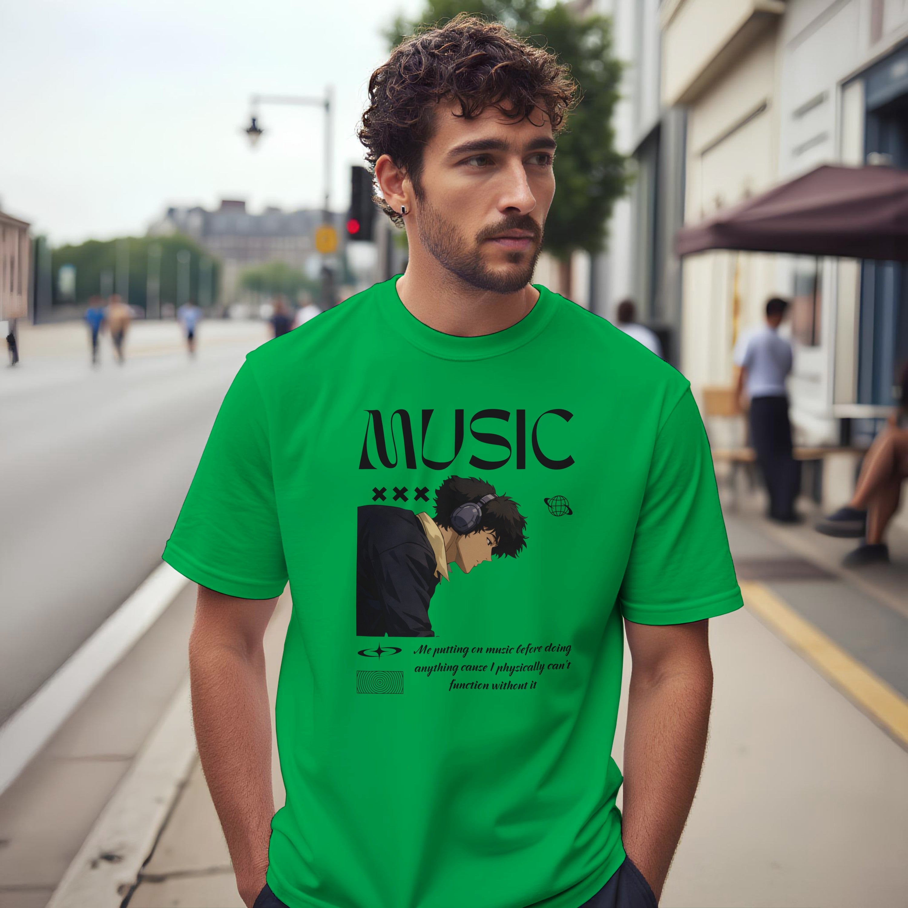 Music Isn’t a Phase : Unisex Crewneck Tee