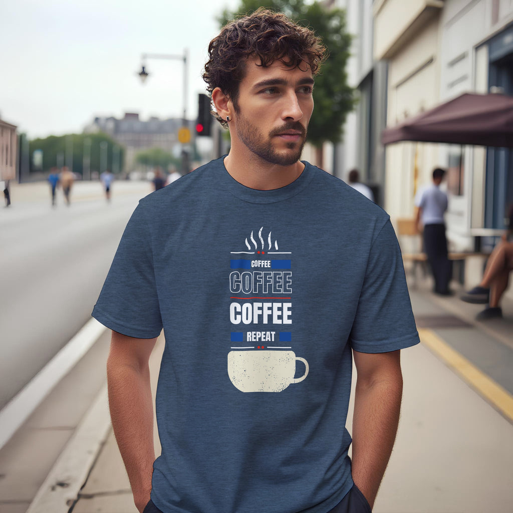 Fueled by Coffee: Unisex Crewneck Tee