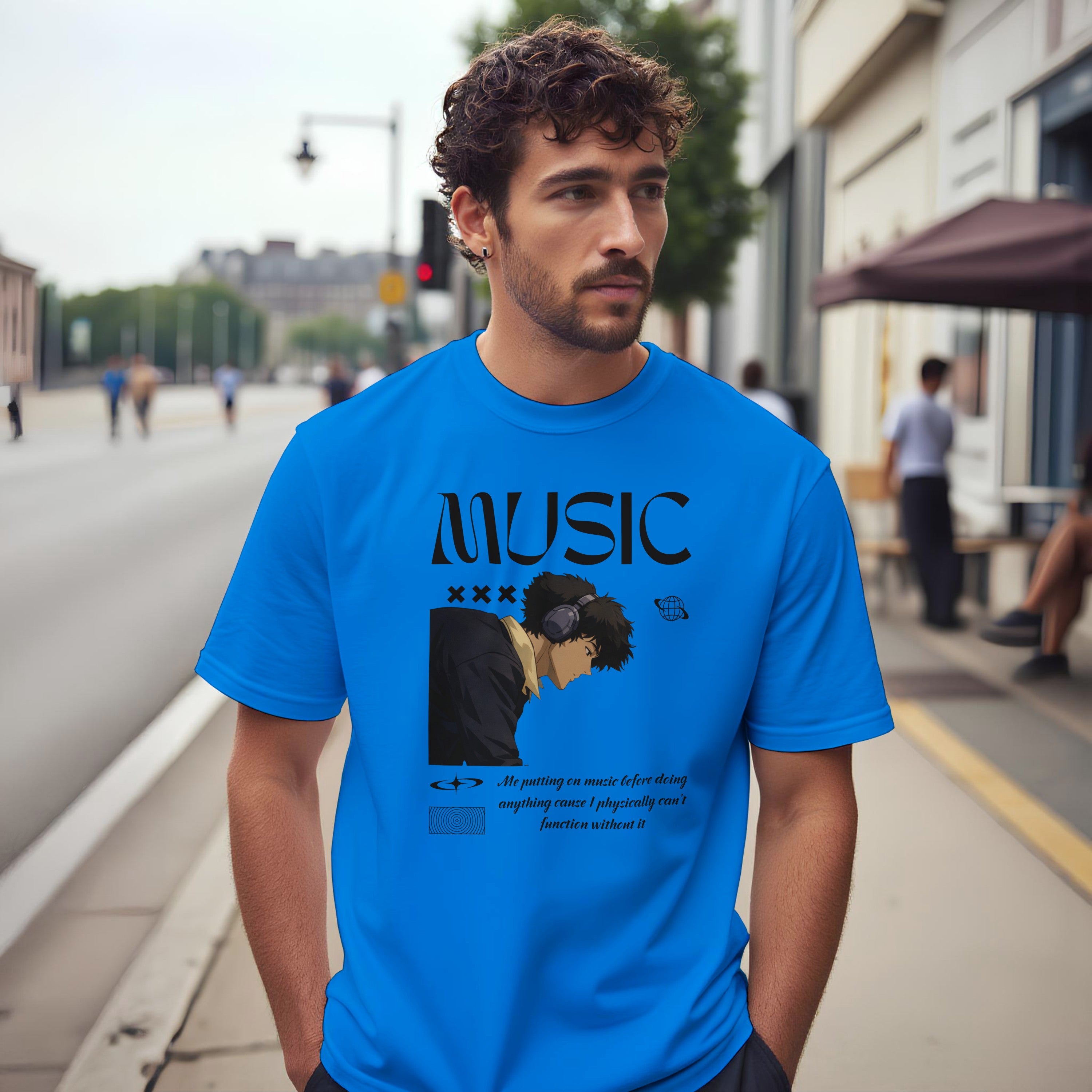 Music Isn’t a Phase : Unisex Crewneck Tee