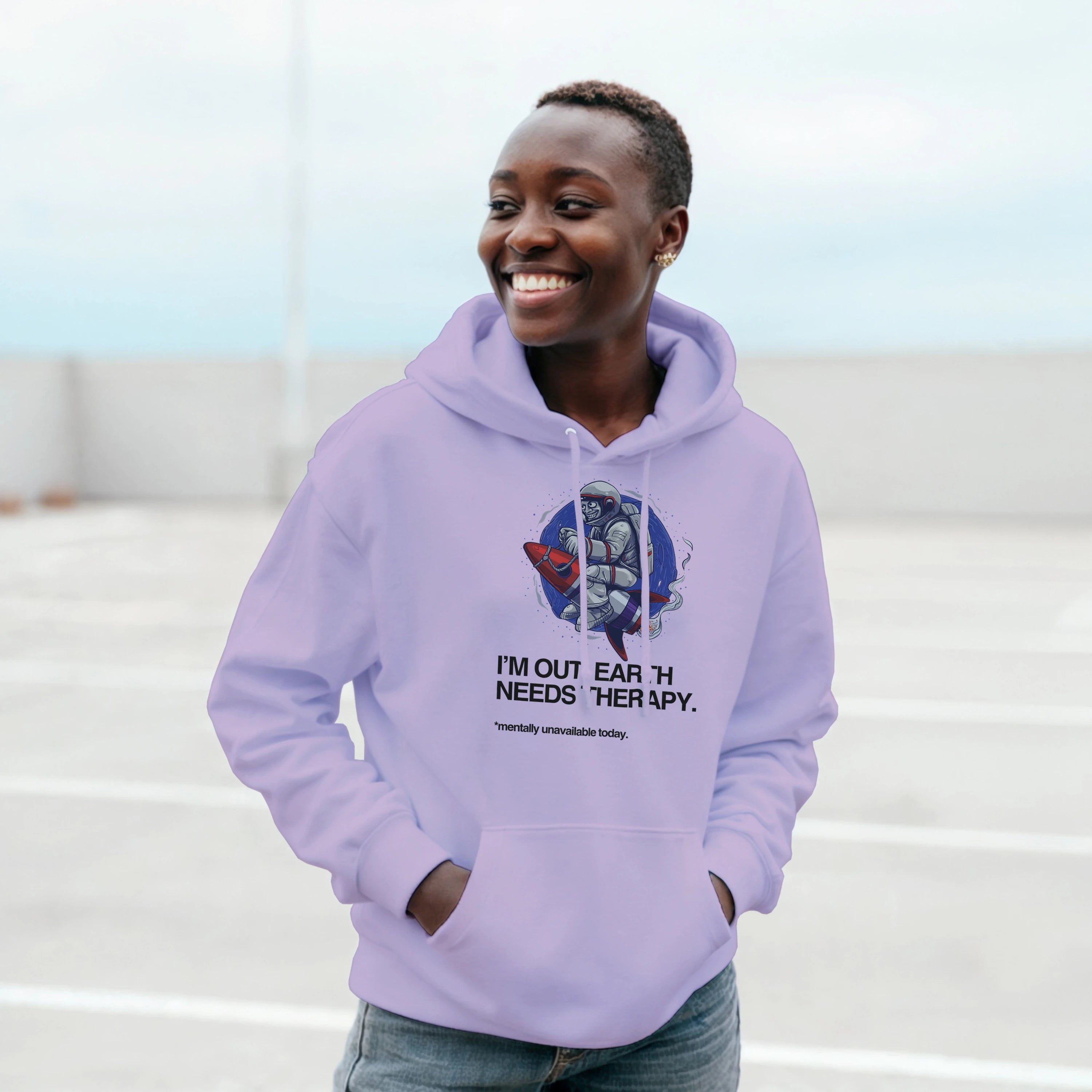 I'm Out: Unisex Pullover Hoodie
