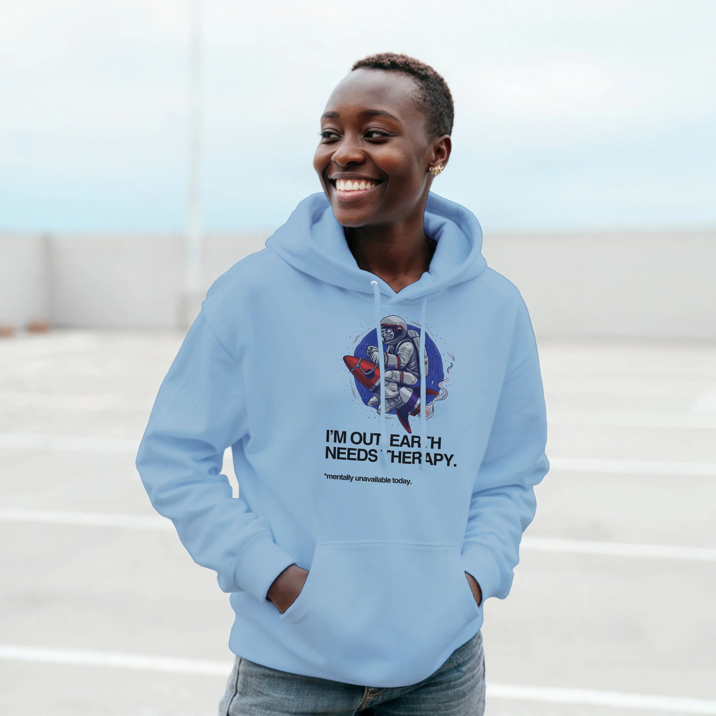 I'm Out: Unisex Pullover Hoodie