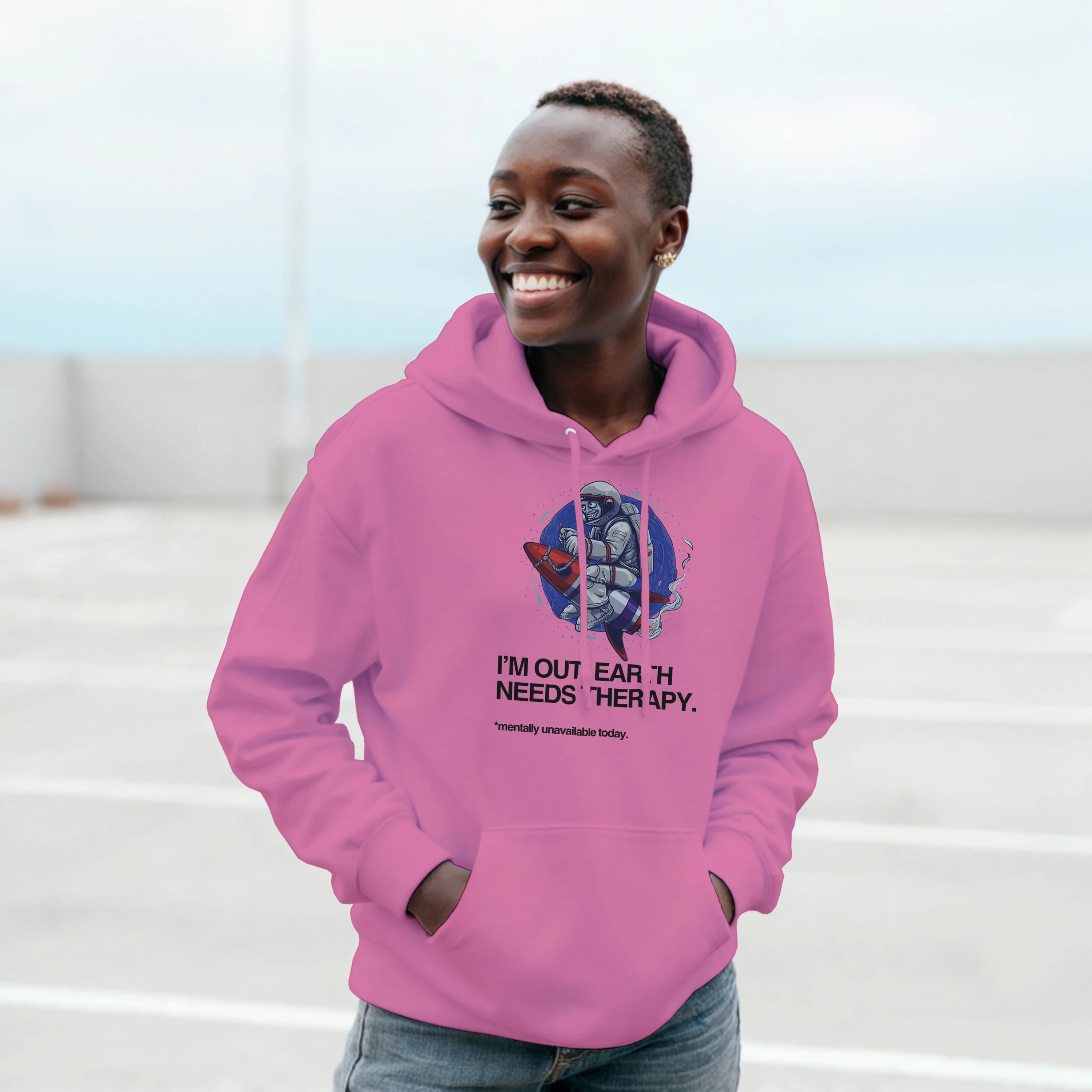 I'm Out: Unisex Pullover Hoodie