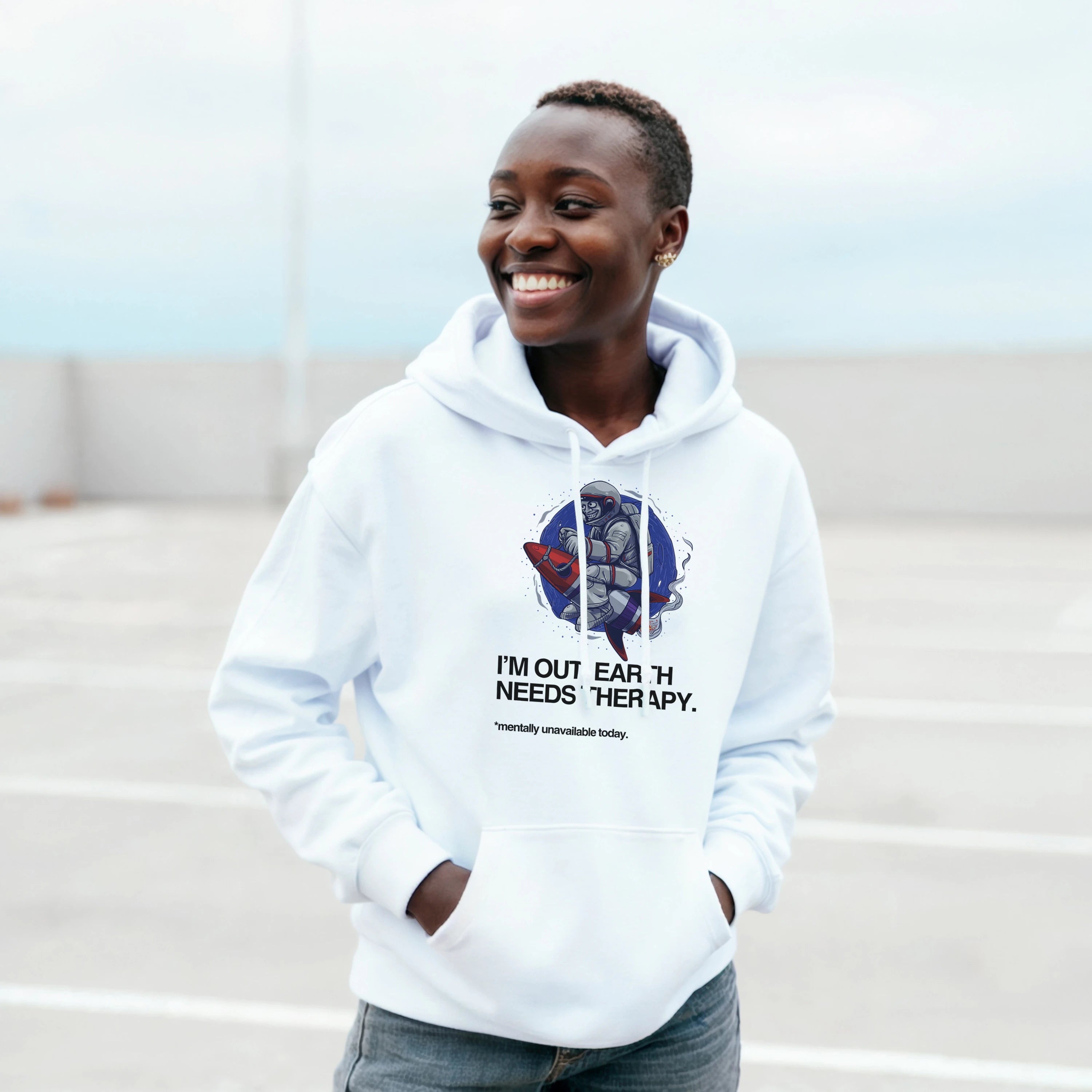 I'm Out: Unisex Pullover Hoodie