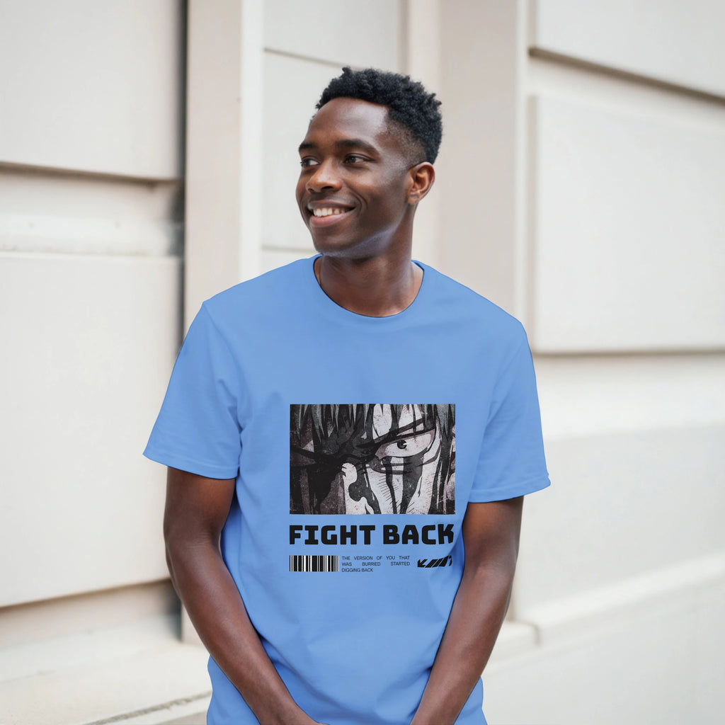 Fight Back - Light: Unisex Crewneck Tee